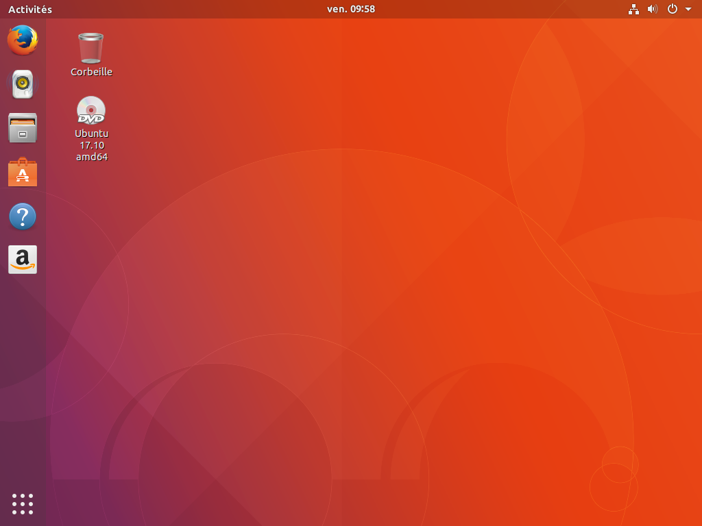 Ubuntu GNOME Shell on 17.10