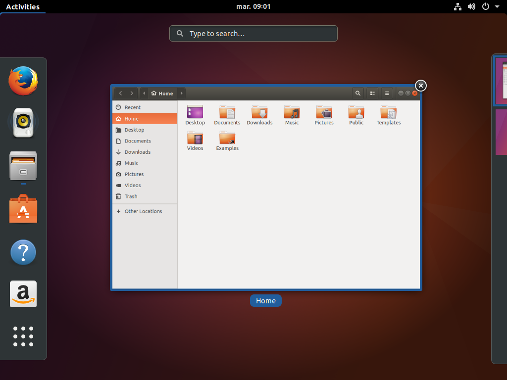 Ubuntu session overview