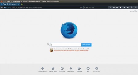 Firefox Developer Edition en français svp!